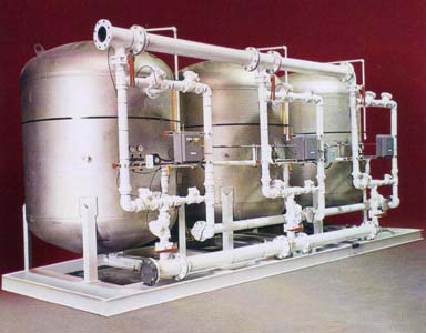 Water Filtration - galvanized vessels
